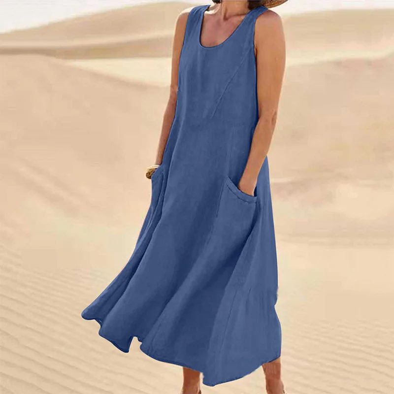 Lydia™ | Versatile summer dress with pockets