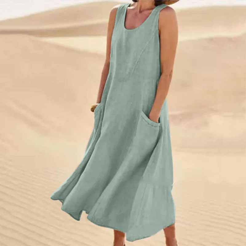 Lydia™ | Versatile summer dress with pockets