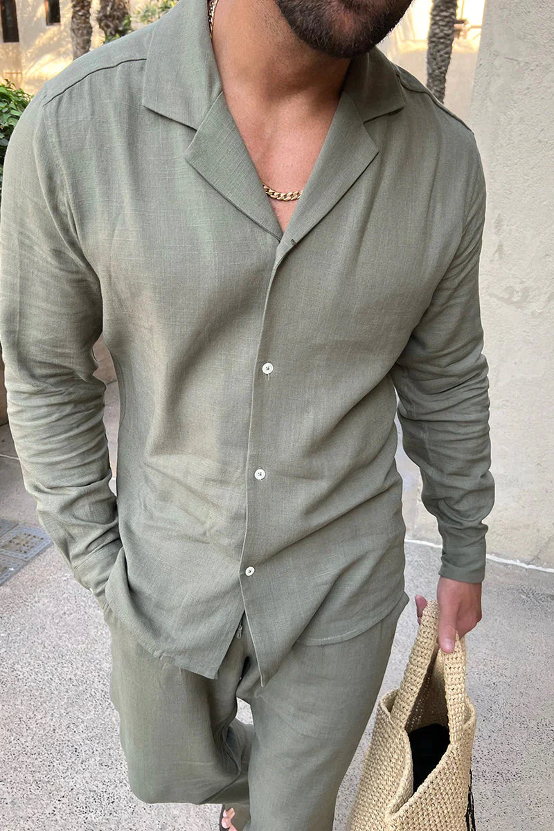 Mik - men's linen shirt for summer